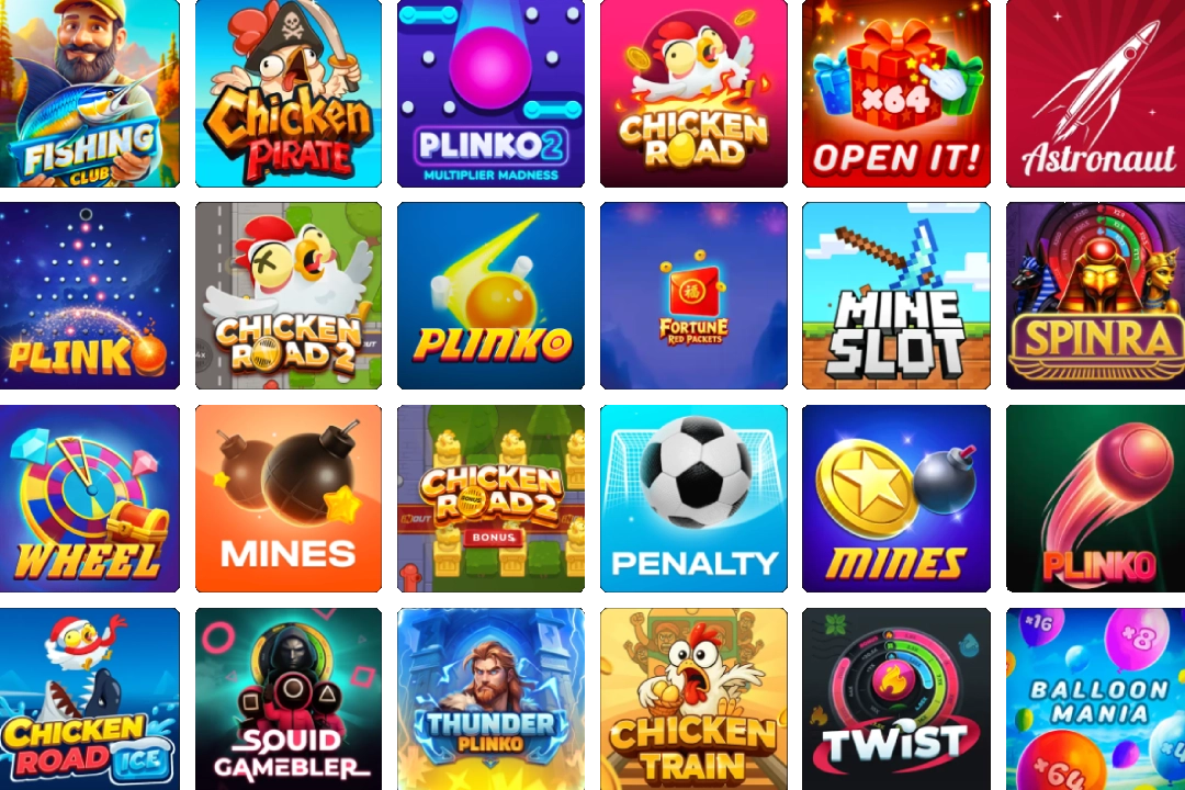 Instant-Win Spellen bij SpinDog